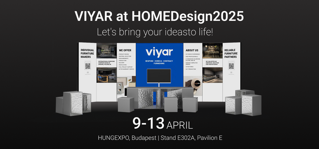 Meet VIYAR at HOMEDesign2025 in Hungary – let's bring your ideas to life!