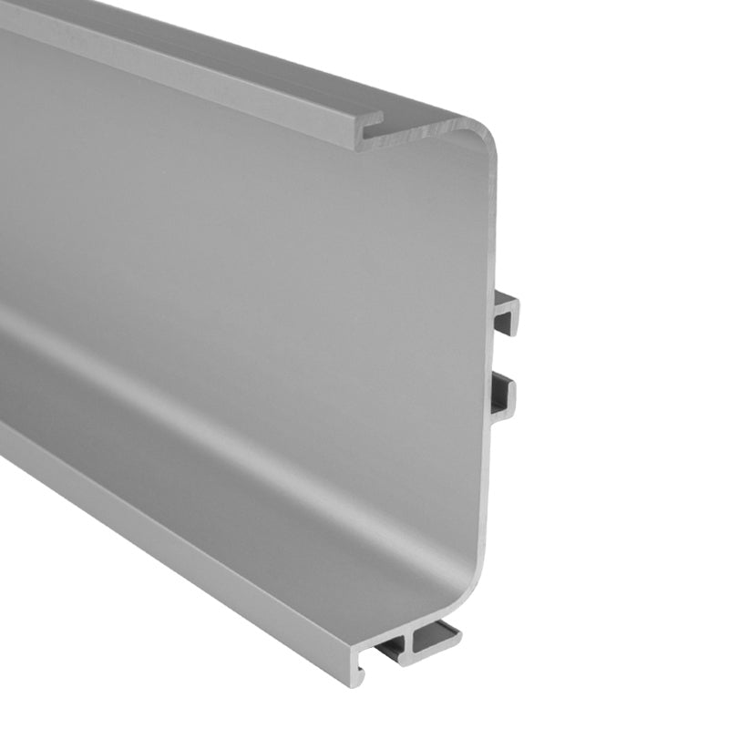 Profile GOLA horizontal with groove for LED Ferro Fiori, L = 4100 mm, type C