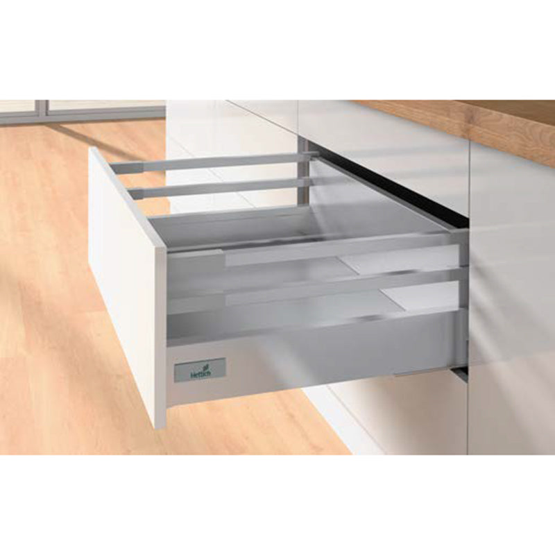 Set for drawers Atira, full extension L=470mm H=176mm, Hettich (2 rails