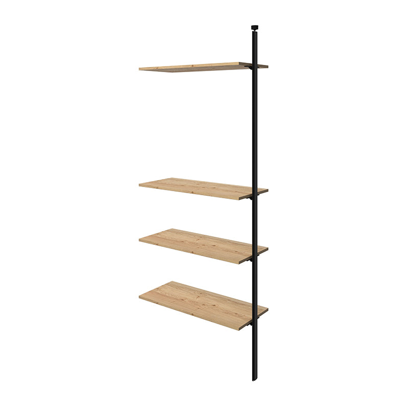 Module with fasteners for 4 shelves (Floor-Ceiling)